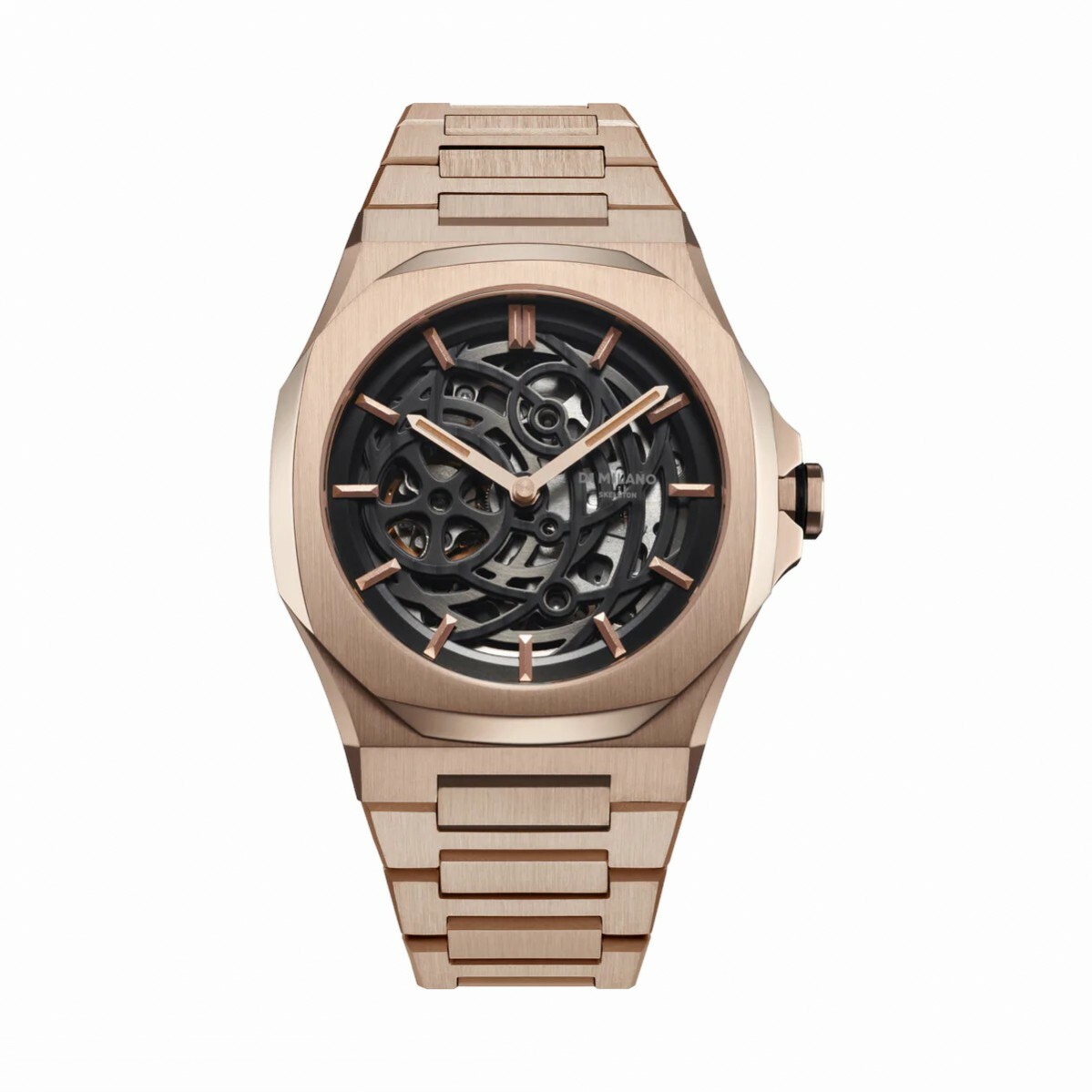 Montre D1 Milano Skeleton Rose Gold