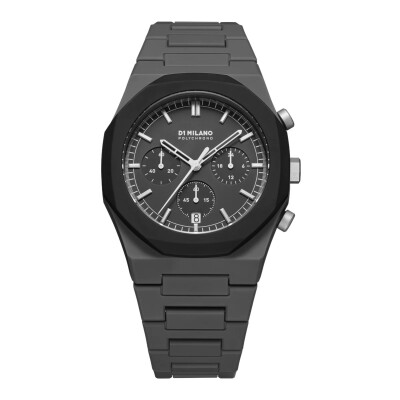 Montre D1 Milano Polychrono Black Blast