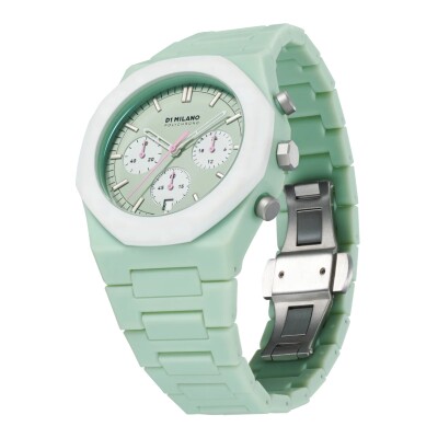 Montre D1 Milano Polychrono Green Blast