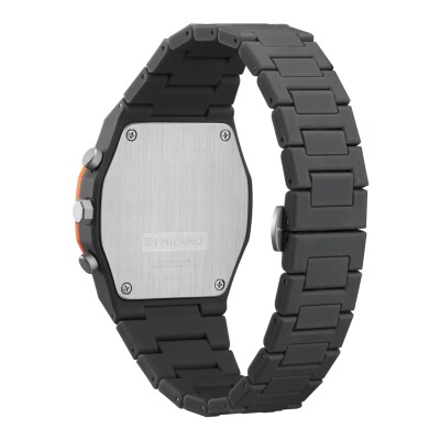 Montre D1 Milano Polychrono Orange Blast