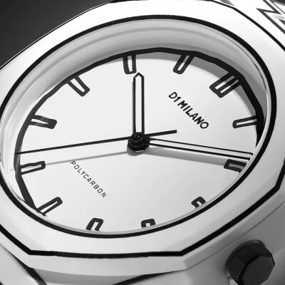 Montre D1 Milano White Sketch
