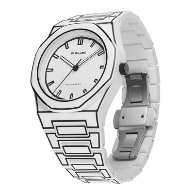 Montre D1 Milano White Sketch