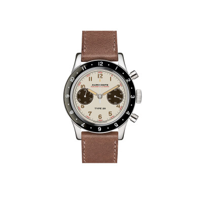 Montre Auricoste Flymaster Type 20 Panda FlyBack Editon Limitée Emile Léon