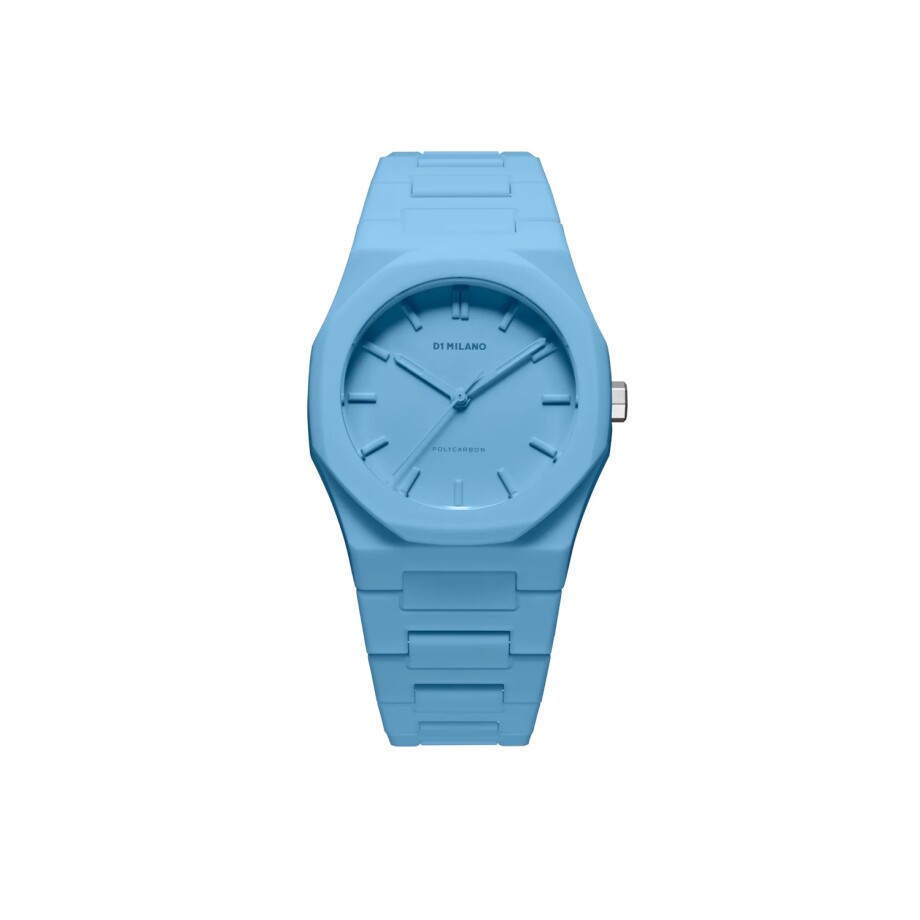D1 Milano Polycarbon Powder Blue 37mm watch