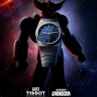 Montre Tissot PRX Powermatic 80 UFO Robot Goldorak Édition Spéciale