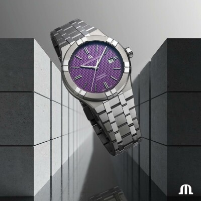 Montre Maurice Lacroix Aikon Automatic Titanium Purple