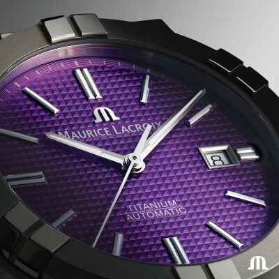 Montre Maurice Lacroix Aikon Automatic Titanium Purple