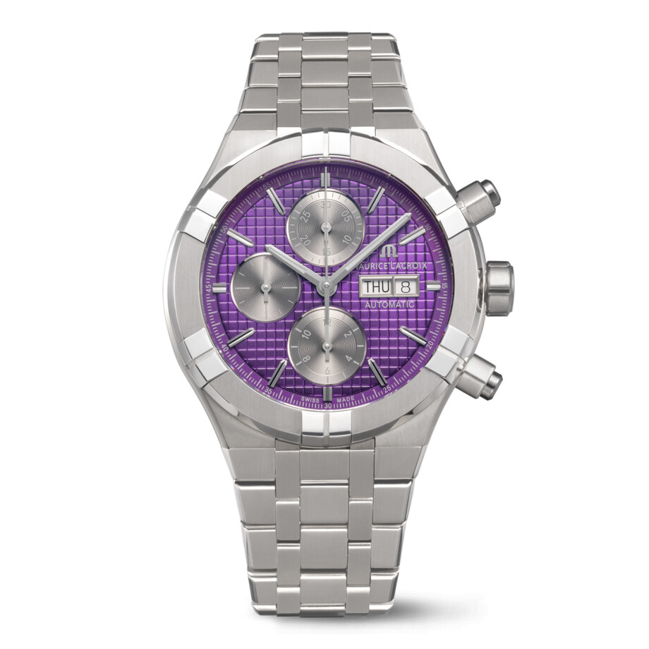 Maurice Lacroix Aikon Automatic Titanium Chronograph Purple