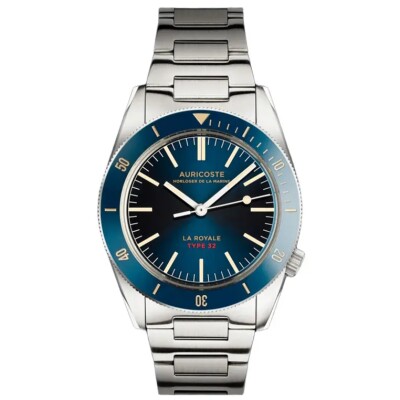 Montre La Royale Type 32 Bleue
