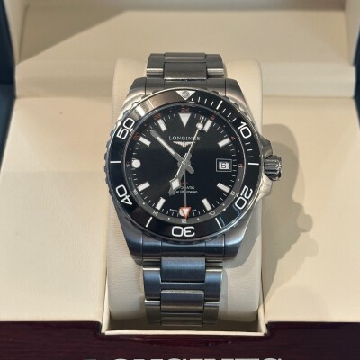 OCCASION----- Longines Hydroconquest GMT L3.790.4.56.6