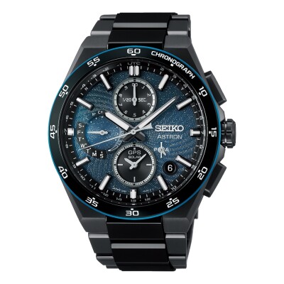 Montre ASTRON GPS Solar Dual Time Chronographe