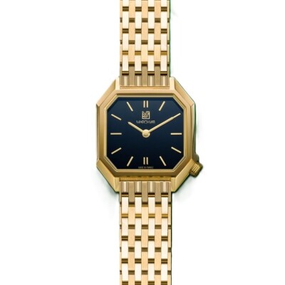 Montre March LA.B Milady Mansart - Suprême - bracelet acier doré