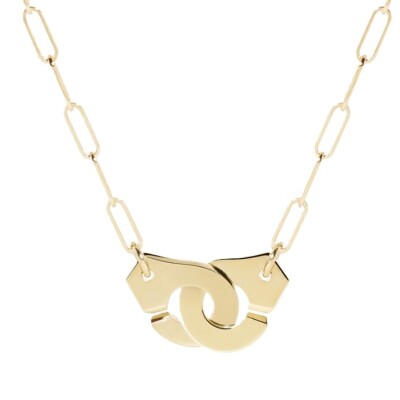 Collier Menottes dinh van petit modèle en or jaune