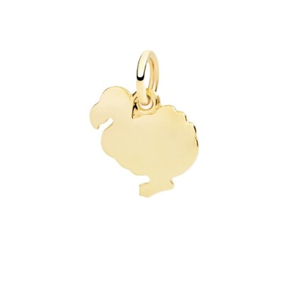 Pendentif Dodo en or jaune 9ct
