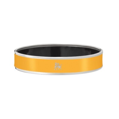 Bracelet cerclé FREYWILLE Monochrome Mademoiselle en email plaqué au rhodium-palladium