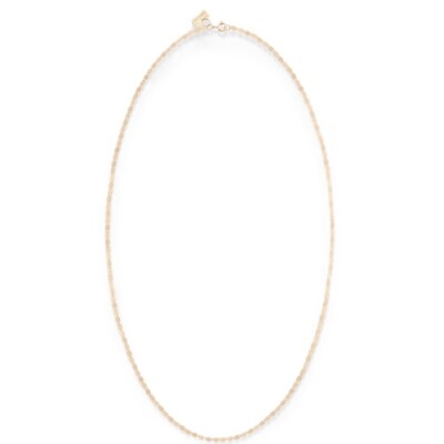 Collier Vanrycke Skin Tatoo en or rose - 50cm