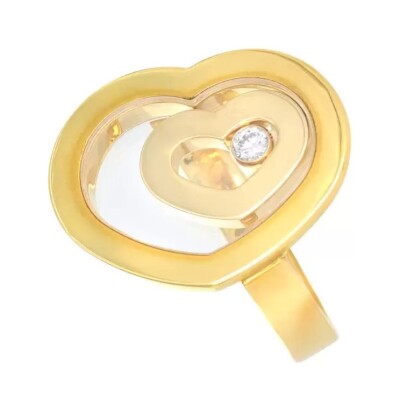 Bague Chopard Happy Spirit or jaune et diamant
