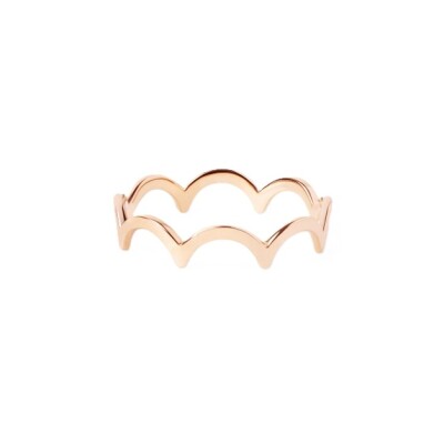 Bague Ginette NY Goldfish en or rose