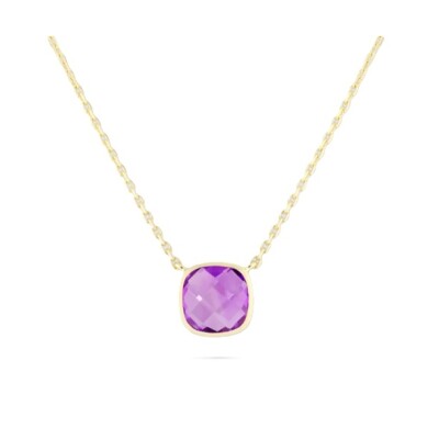 Collier Cesare Pompanon Poppy Blue serti clos mini