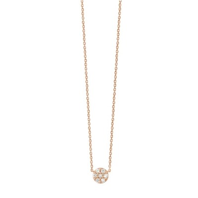 Un collier Vanrycke Arizona Dream en or rose et diamants