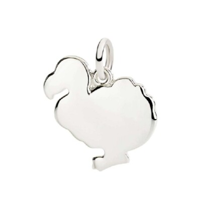 Charm Dodo modèle large en argent