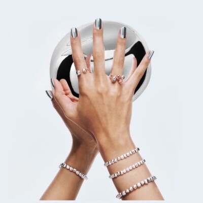 Bracelet Dodo mini pépites en argent