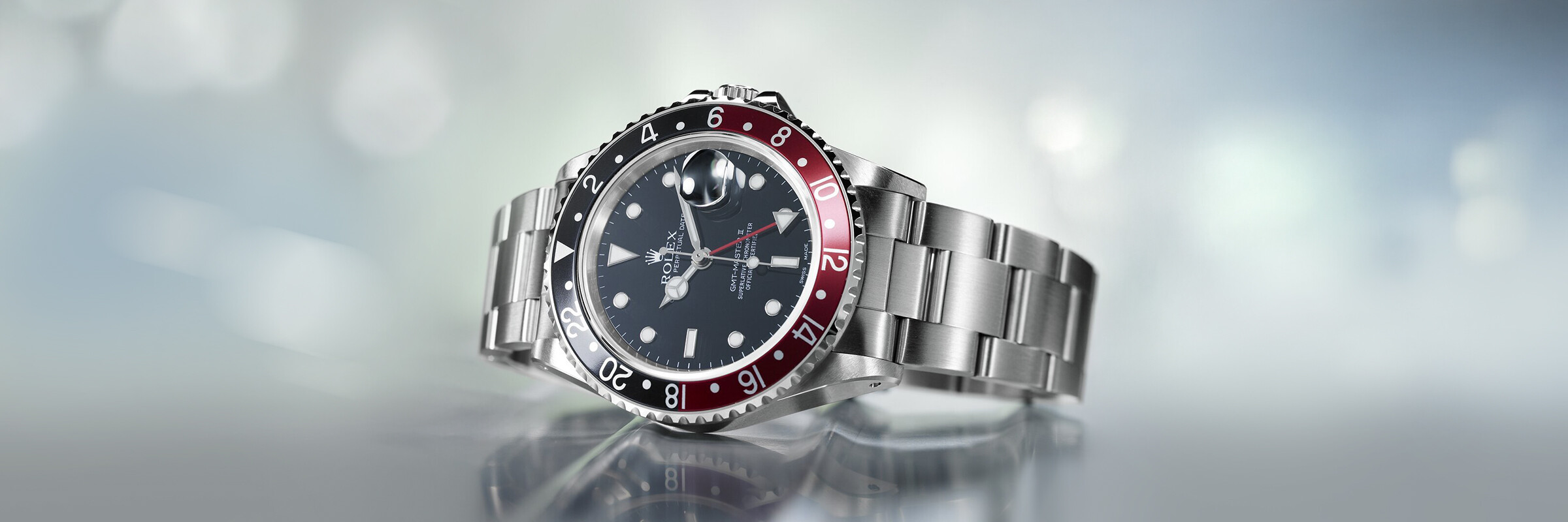 The GMT-Master II, the ultimate cosmopolitan watch.