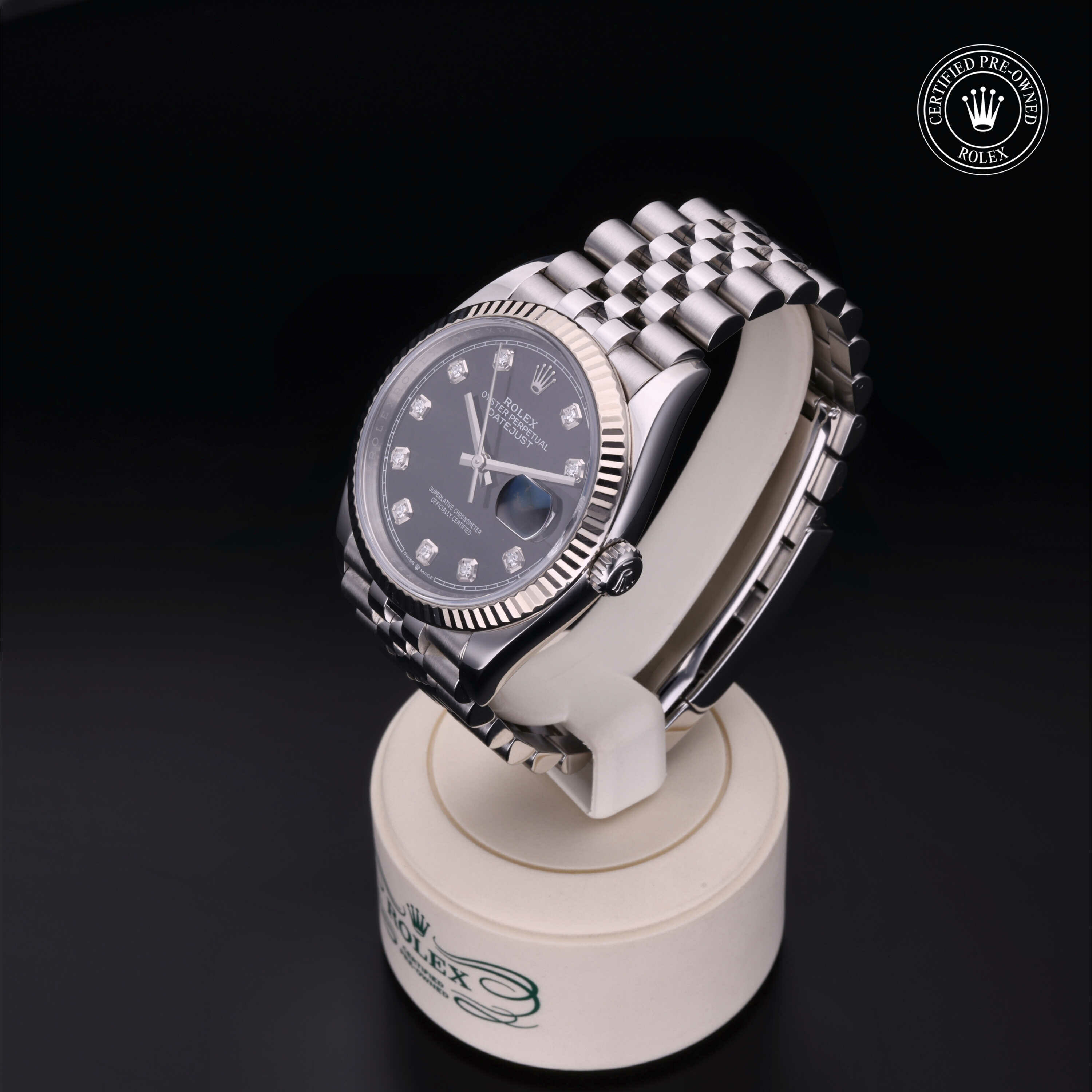 Rolex Datejust 36 in Rolesor 18 Carat White M126234-0027 at Ferret - view 6