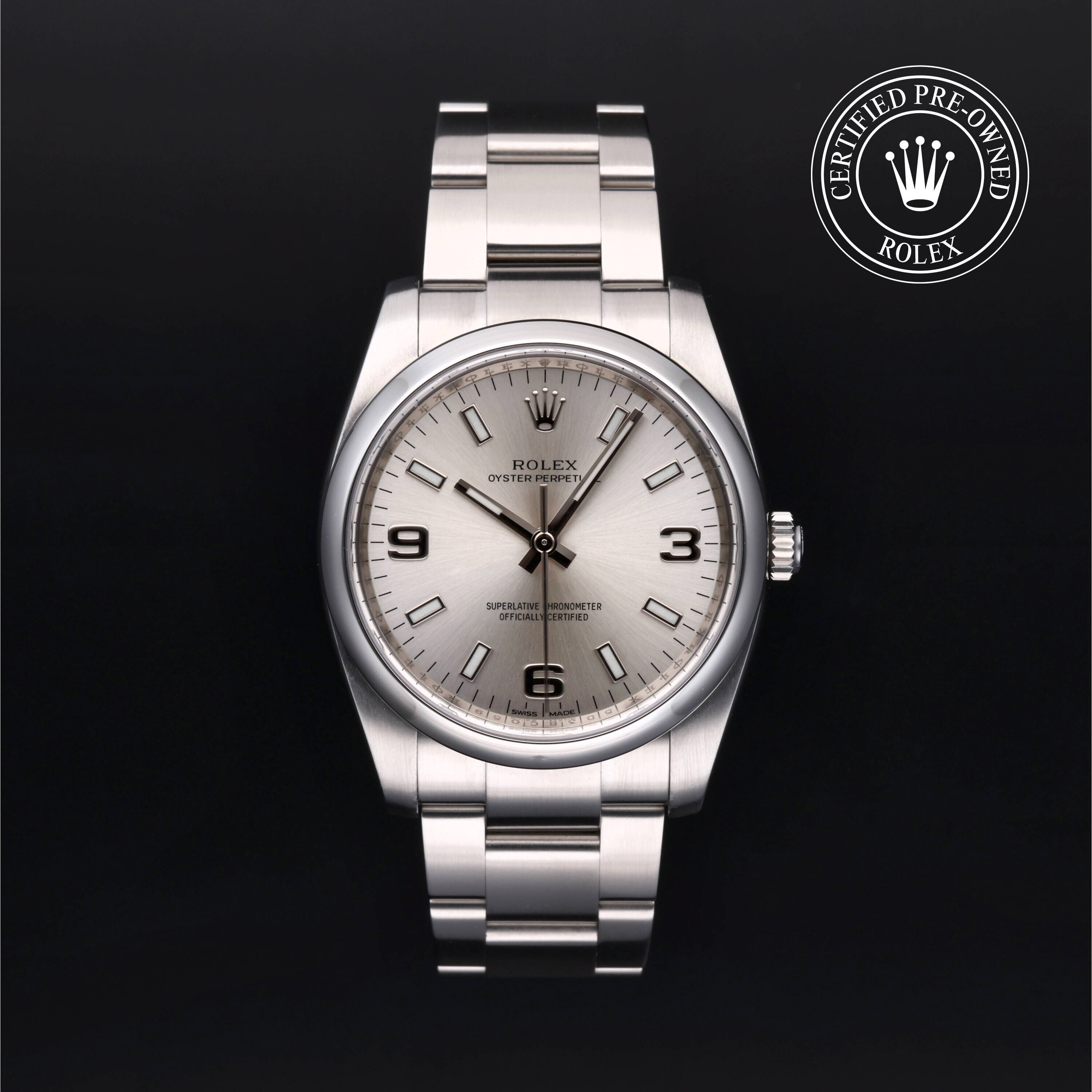 Rolex Oyster Perpetual 34 chez Ferret