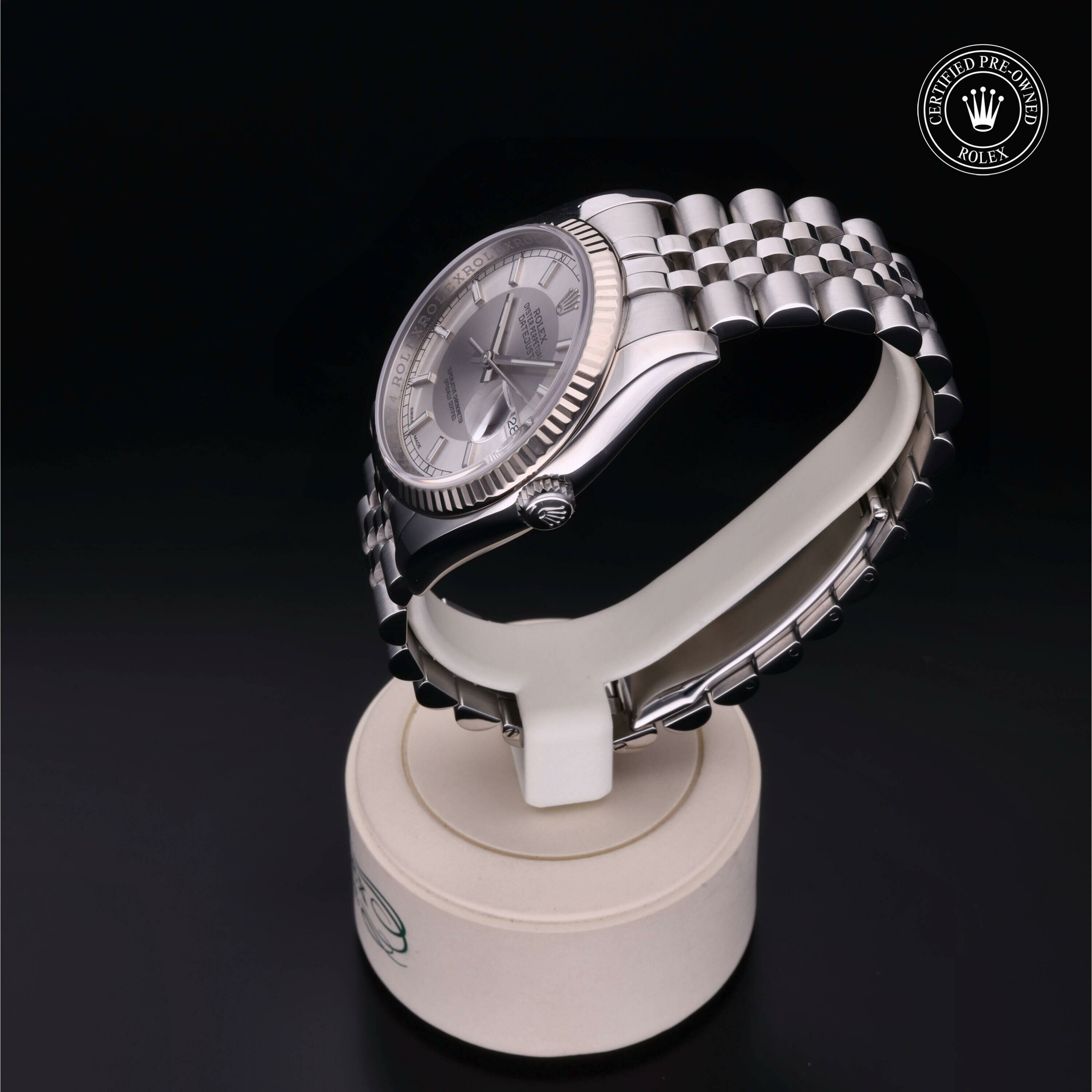 Rolex Datejust 36 in Rolesor 18 Carat White M116234-0111 at Ferret - view 9