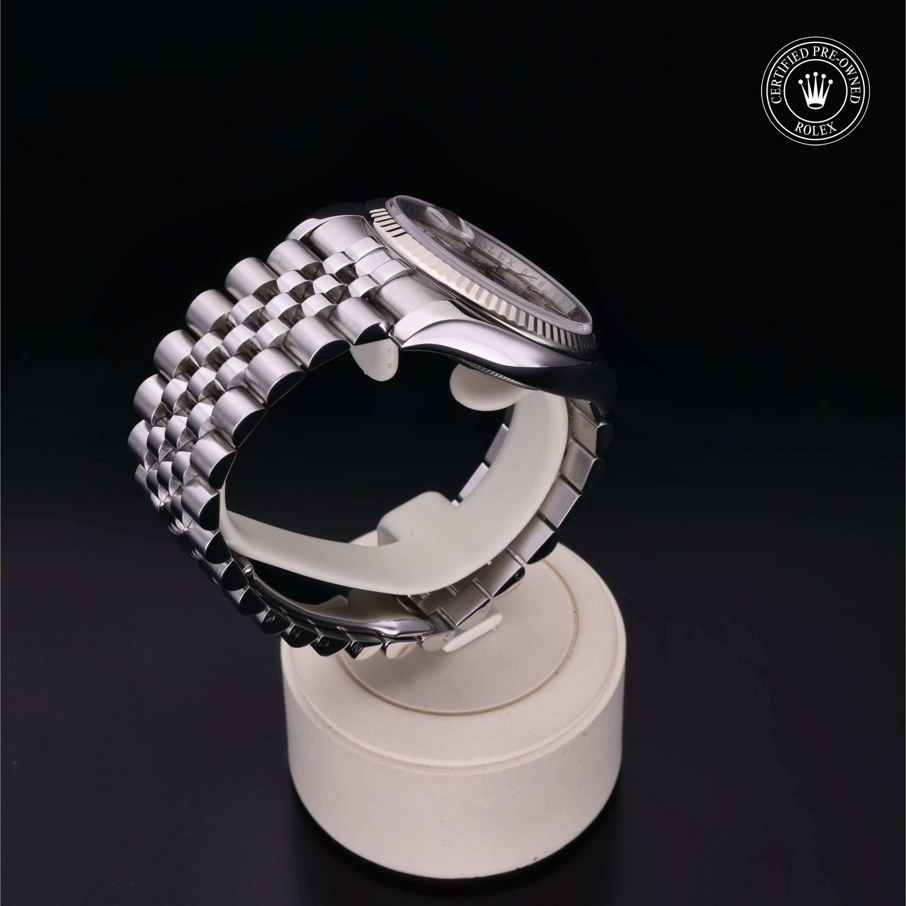 Rolex Datejust 36 in Rolesor 18 Carat White M116234-0111 at Ferret - view 24
