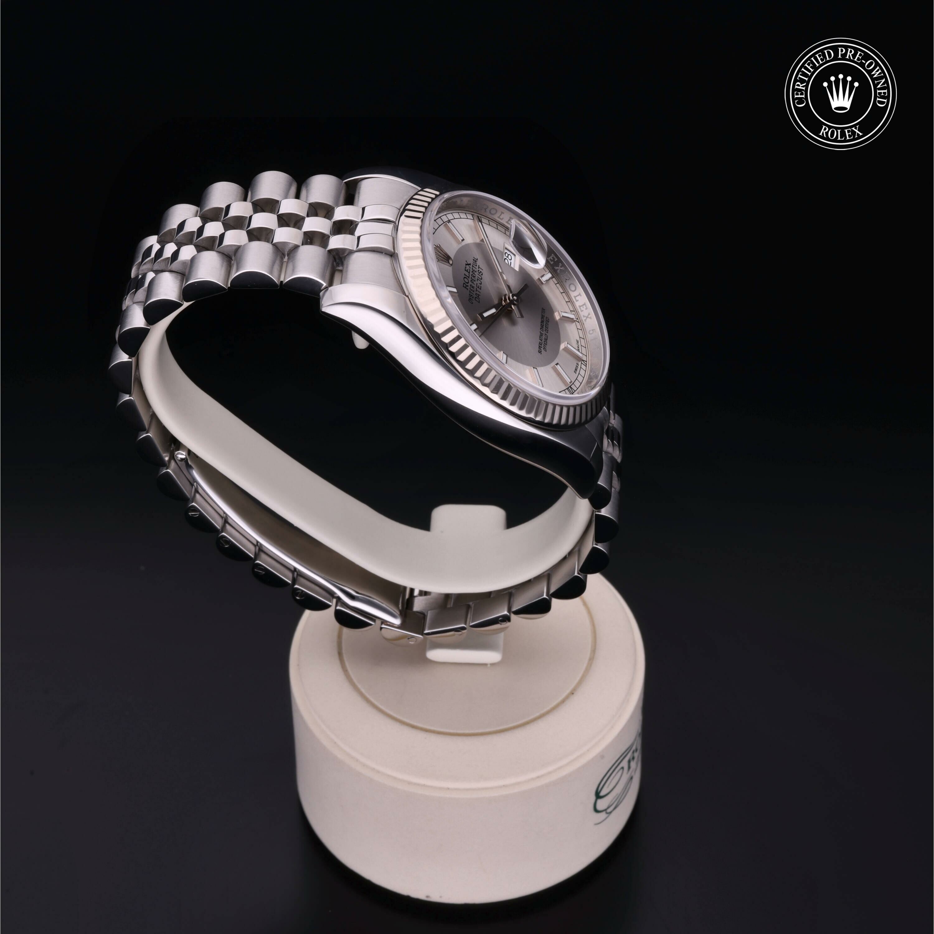 Rolex Datejust 36 in Rolesor 18 Carat White M116234-0111 at Ferret - view 28