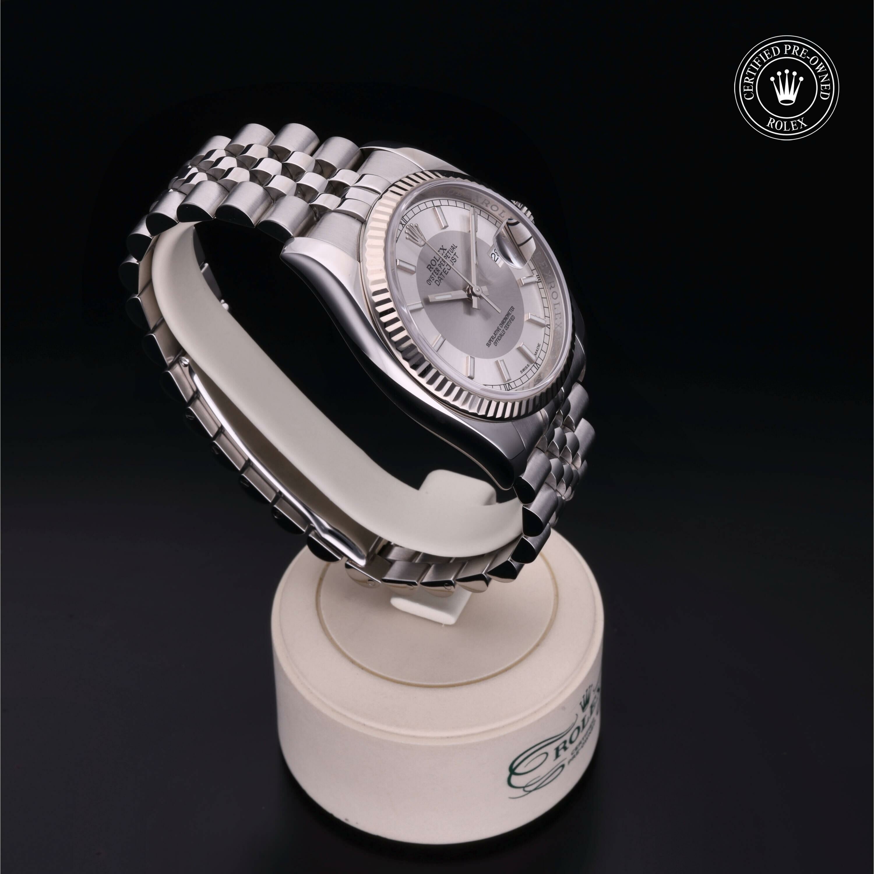 Rolex Datejust 36 in Rolesor 18 Carat White M116234-0111 at Ferret - view 30