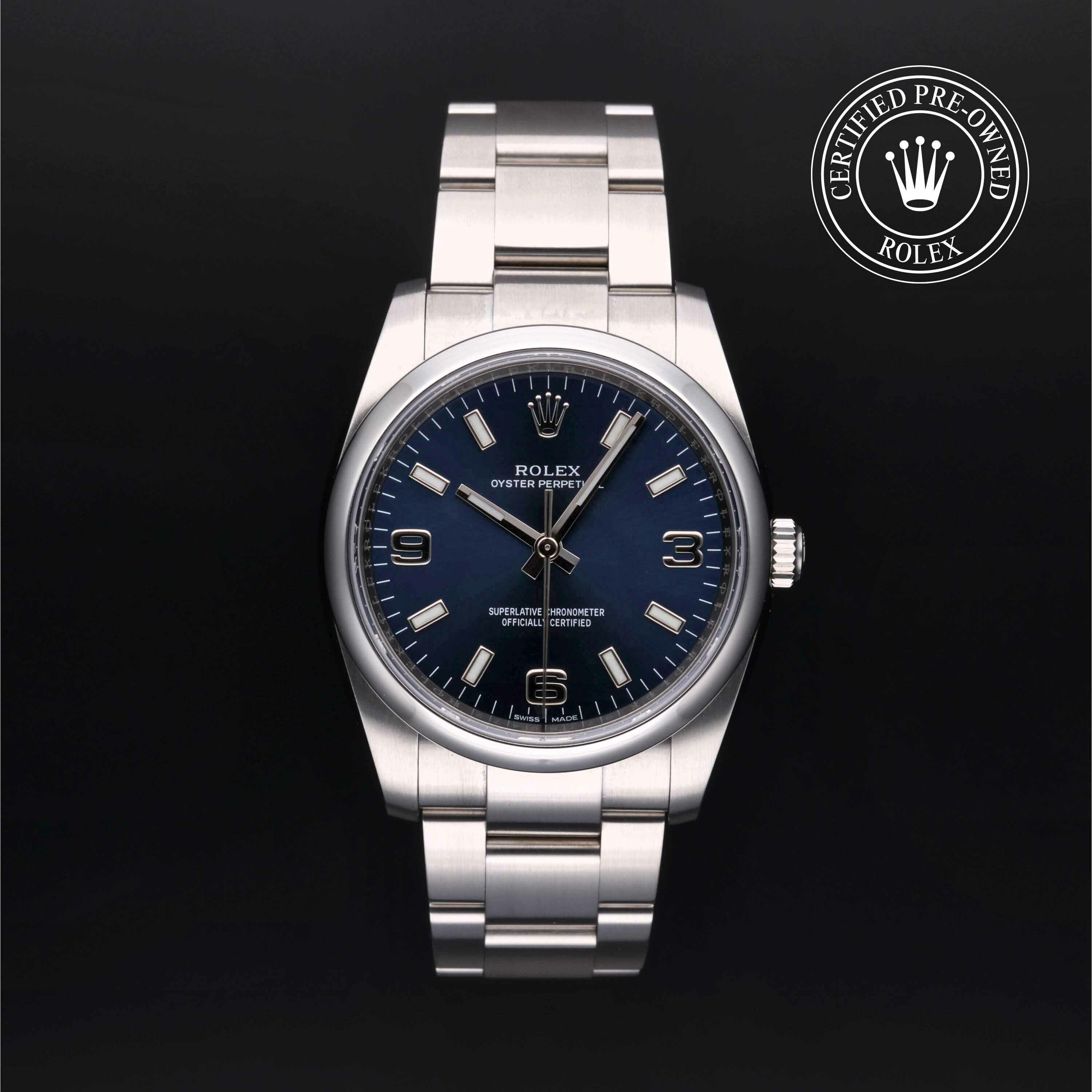 Rolex Oyster Perpetual 34 chez Ferret