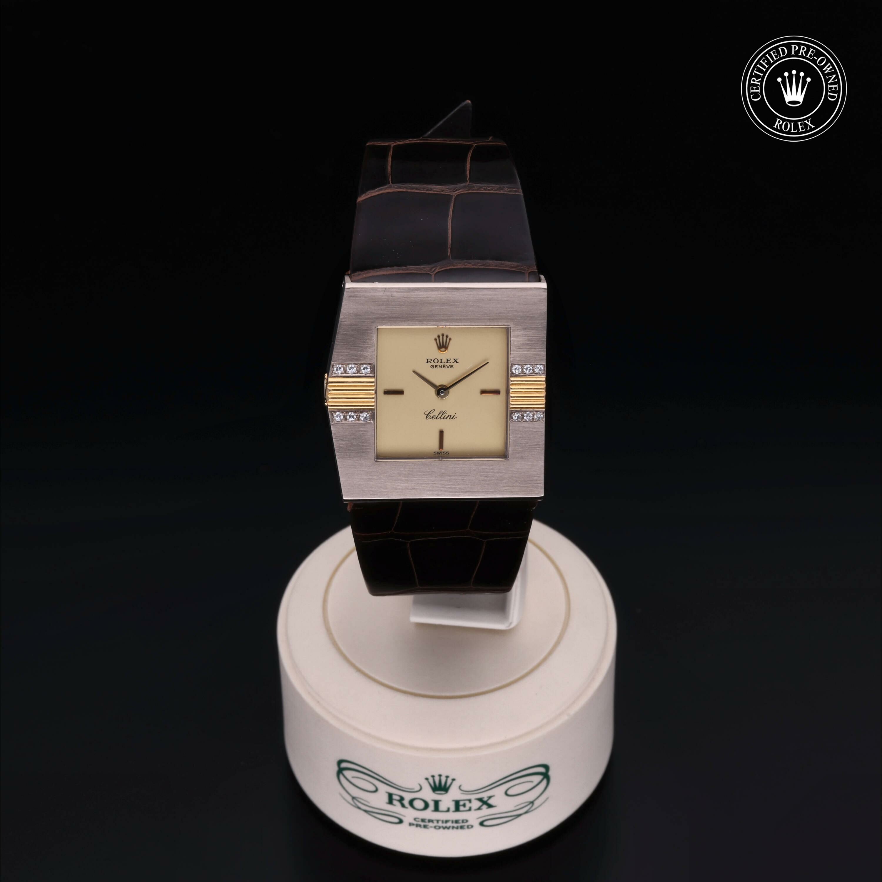 Rolex Cellini Midas 28 in Gold Two-tone Yellow / White  at Ferret