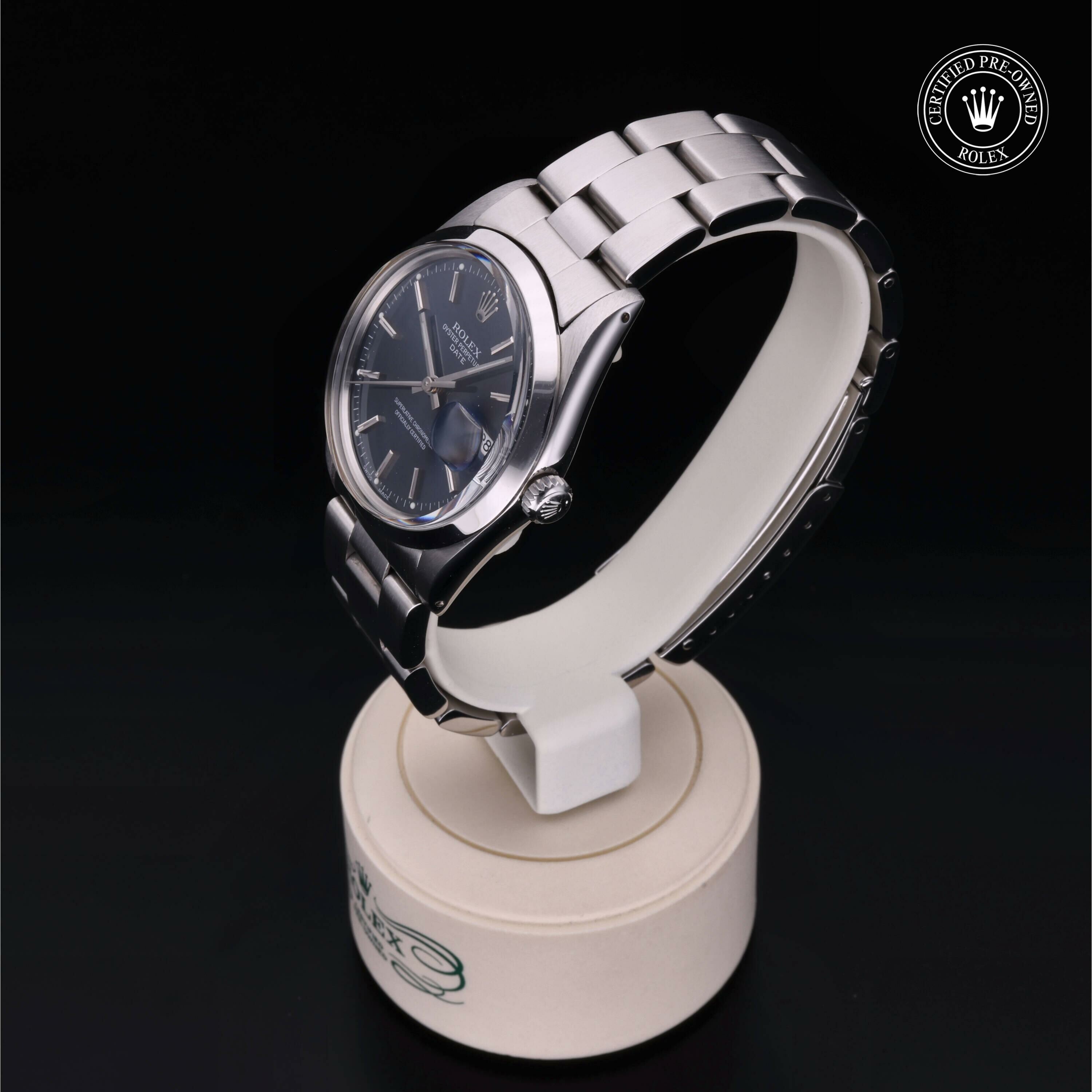Rolex Oyster Perpetual Date 34 in Steel  at Ferret - view 7