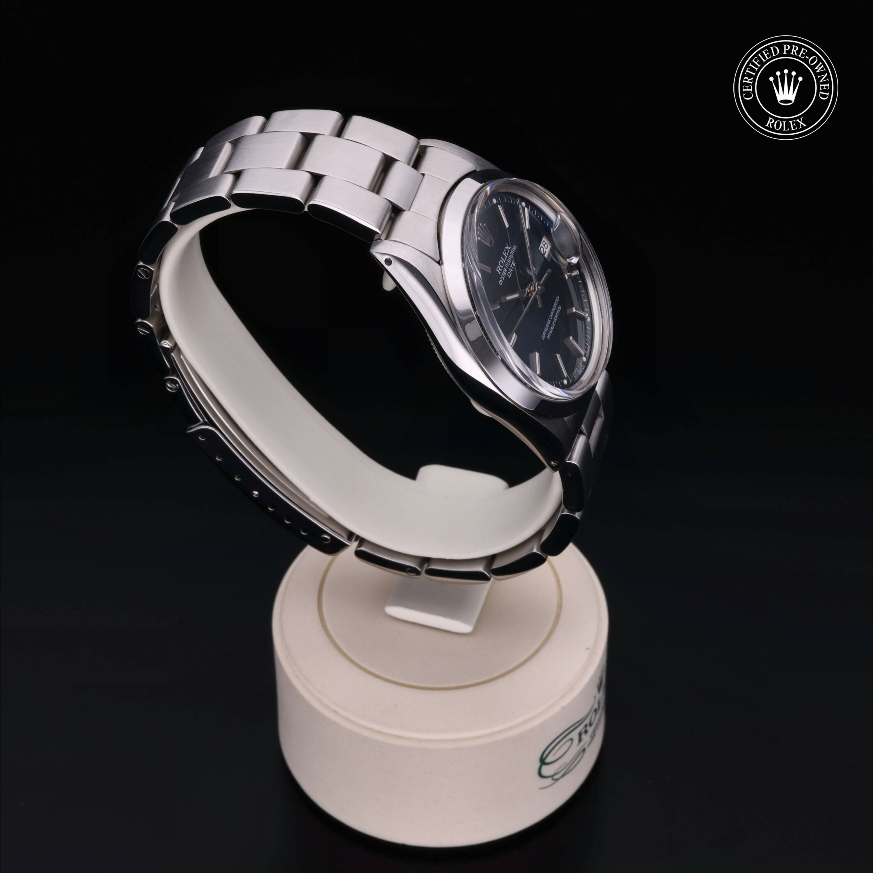Rolex Oyster Perpetual Date 34 in Steel  at Ferret - view 29