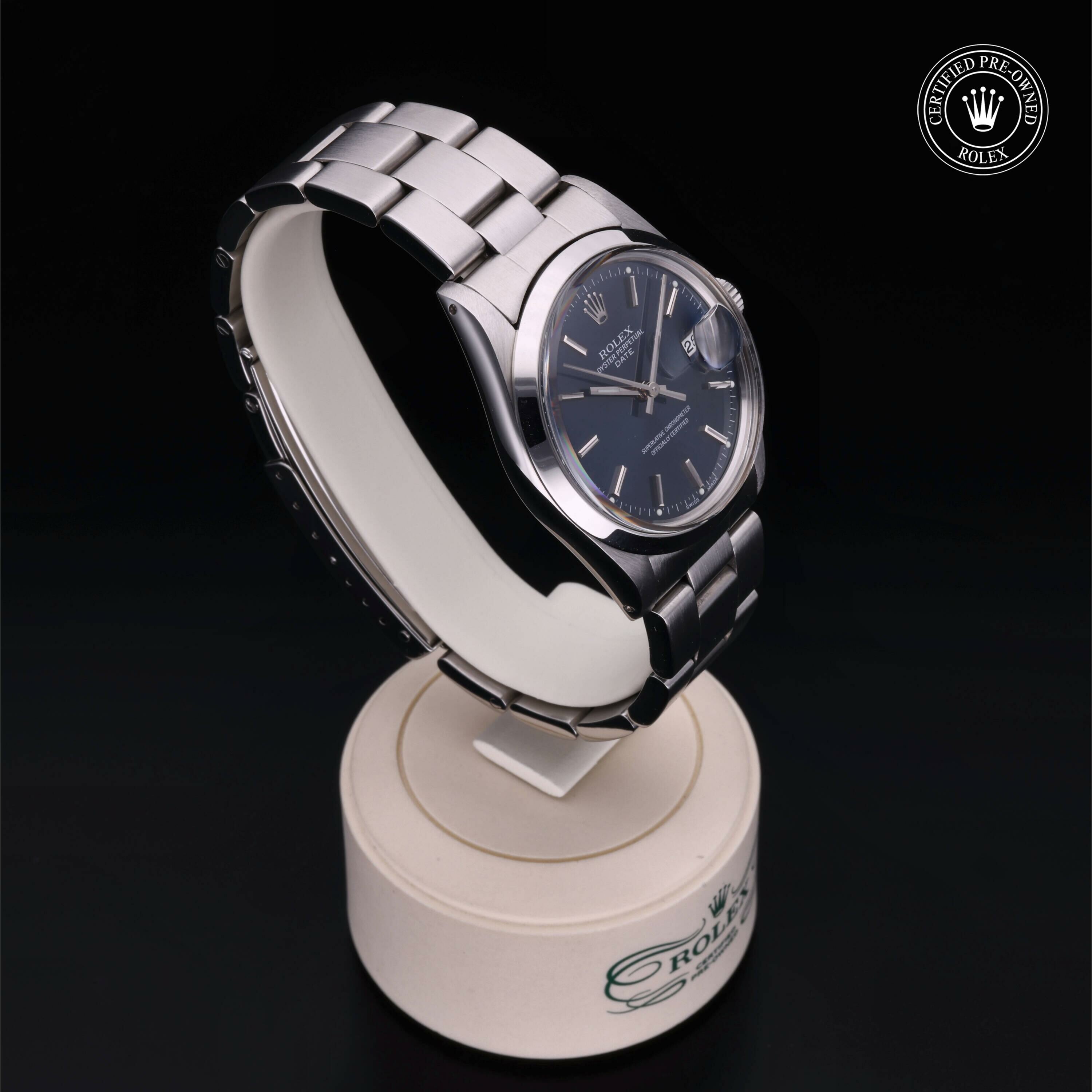 Rolex Oyster Perpetual Date 34 in Steel  at Ferret - view 31