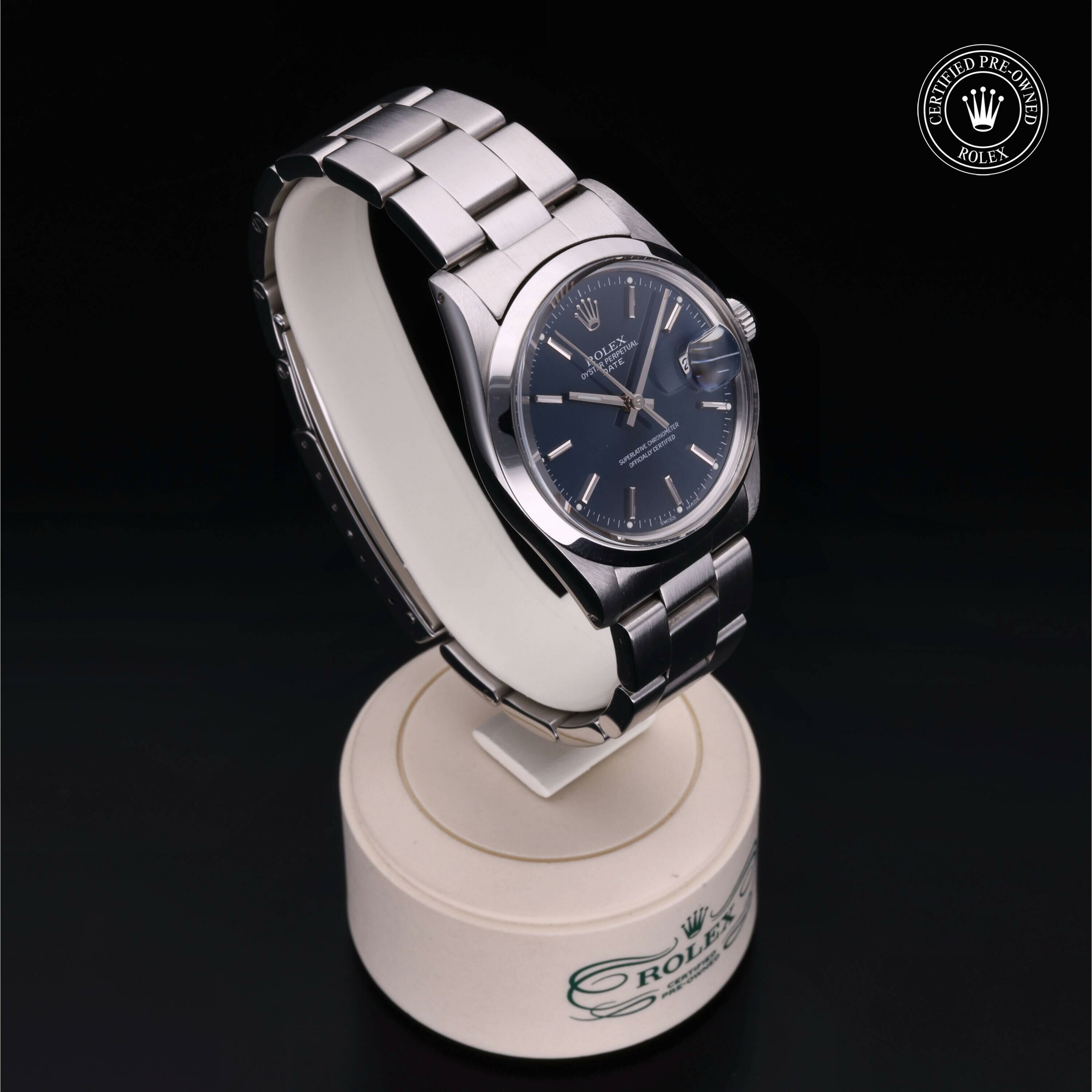 Rolex Oyster Perpetual Date 34 in Steel  at Ferret - view 32
