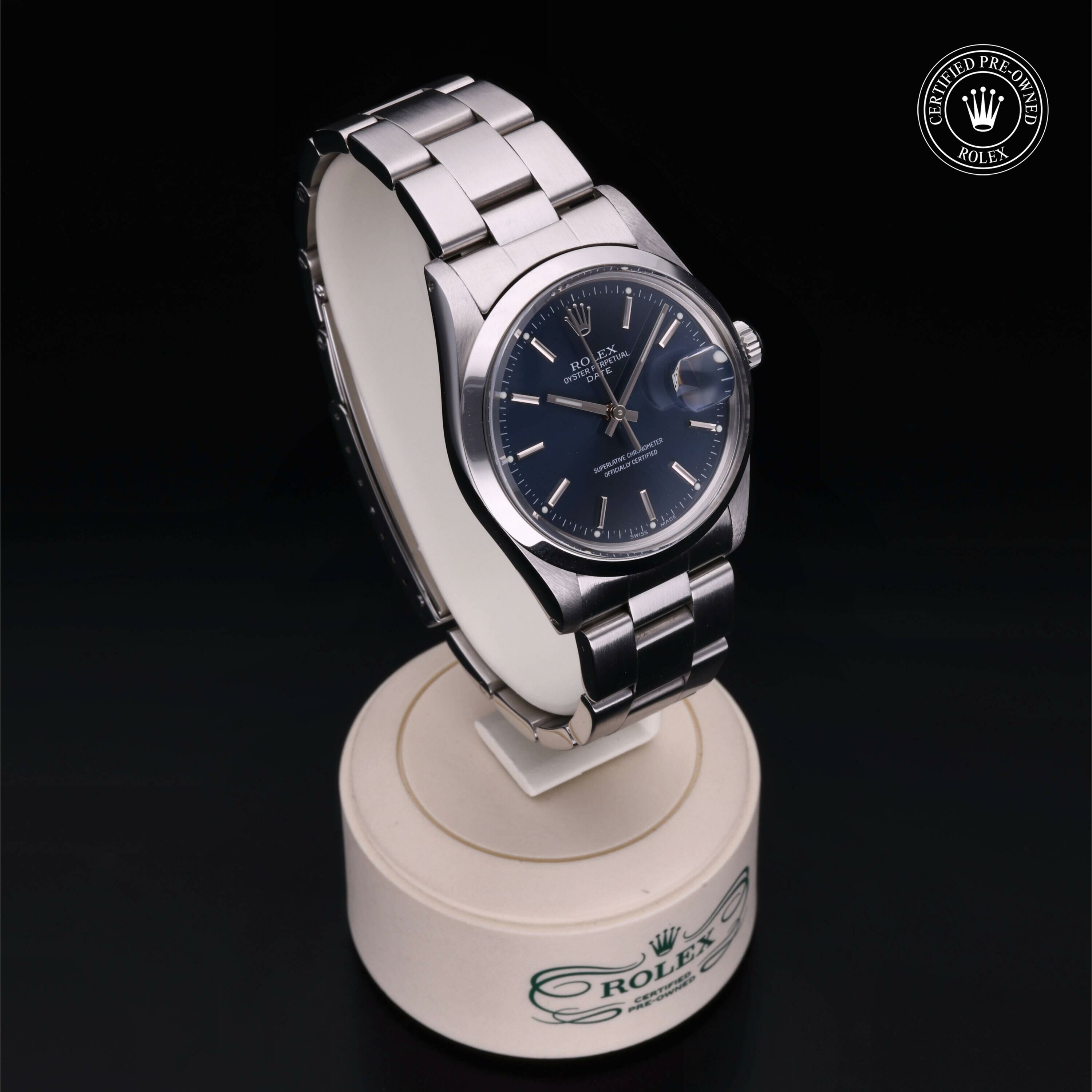 Rolex Oyster Perpetual Date 34 in Steel  at Ferret - view 33