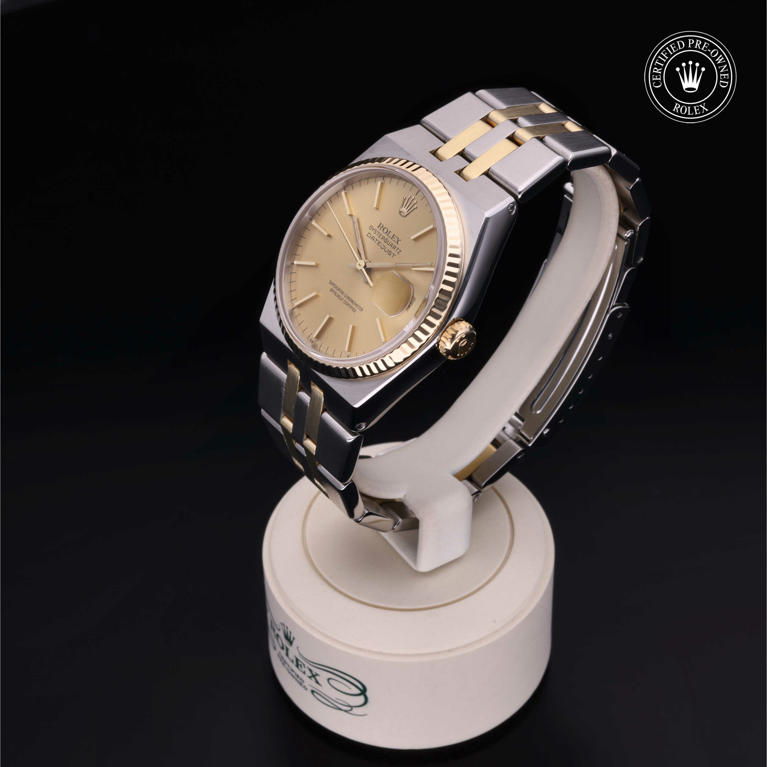 Rolex Oyster Perpetual Datejust 36 in Rolesor 18 Carat Yellow M17013-0001 at Ferret - view 6
