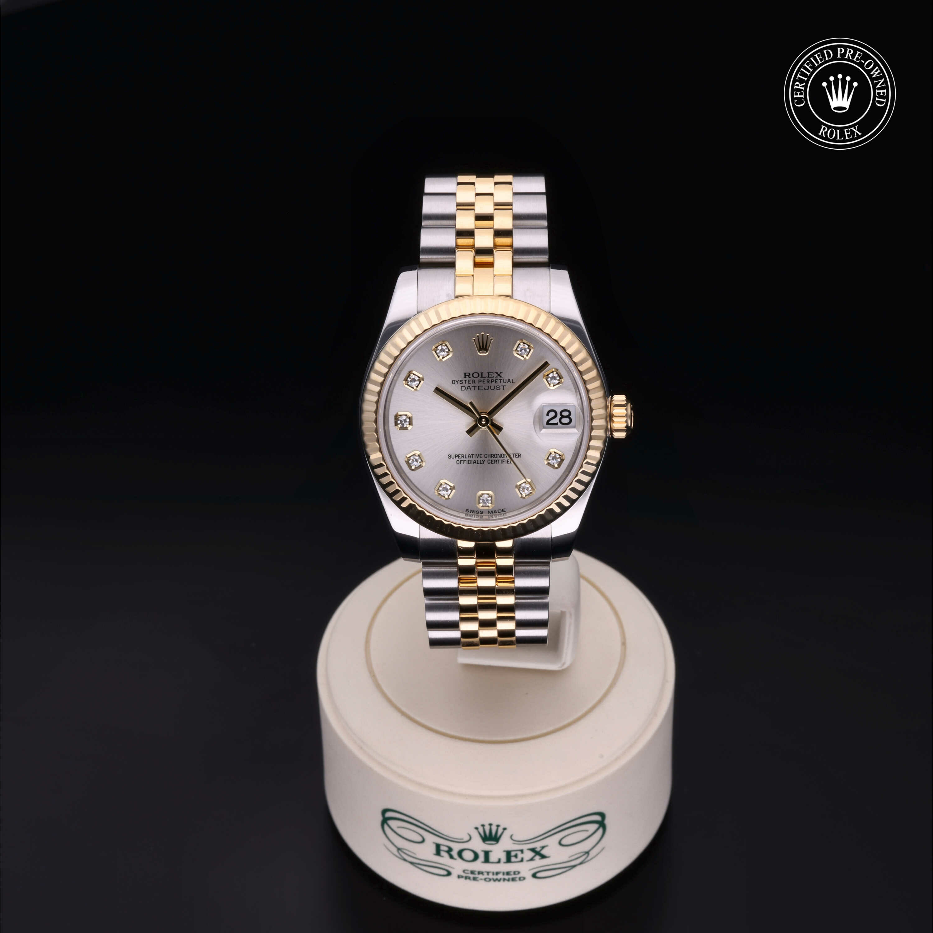 Rolex Datejust 31 in Rolesor 18 Carat Yellow M178273-0015 at Ferret