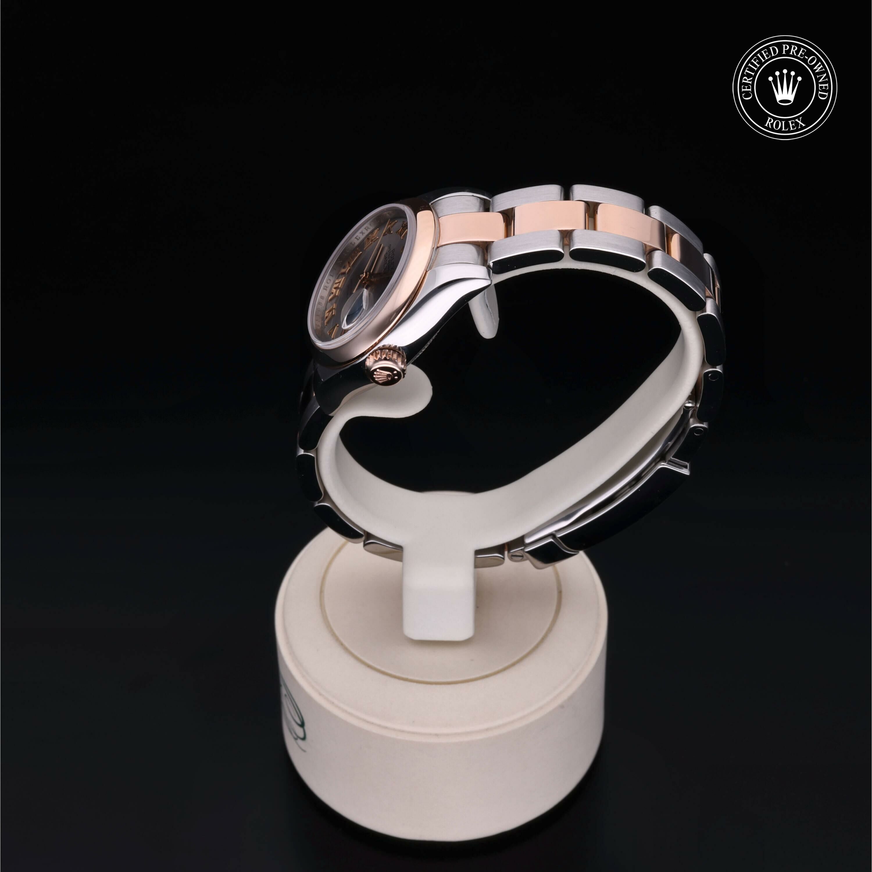 Rolex Lady-Datejust 26 in Rolesor 18 Carat Red M179161-0070 at Ferret - view 10