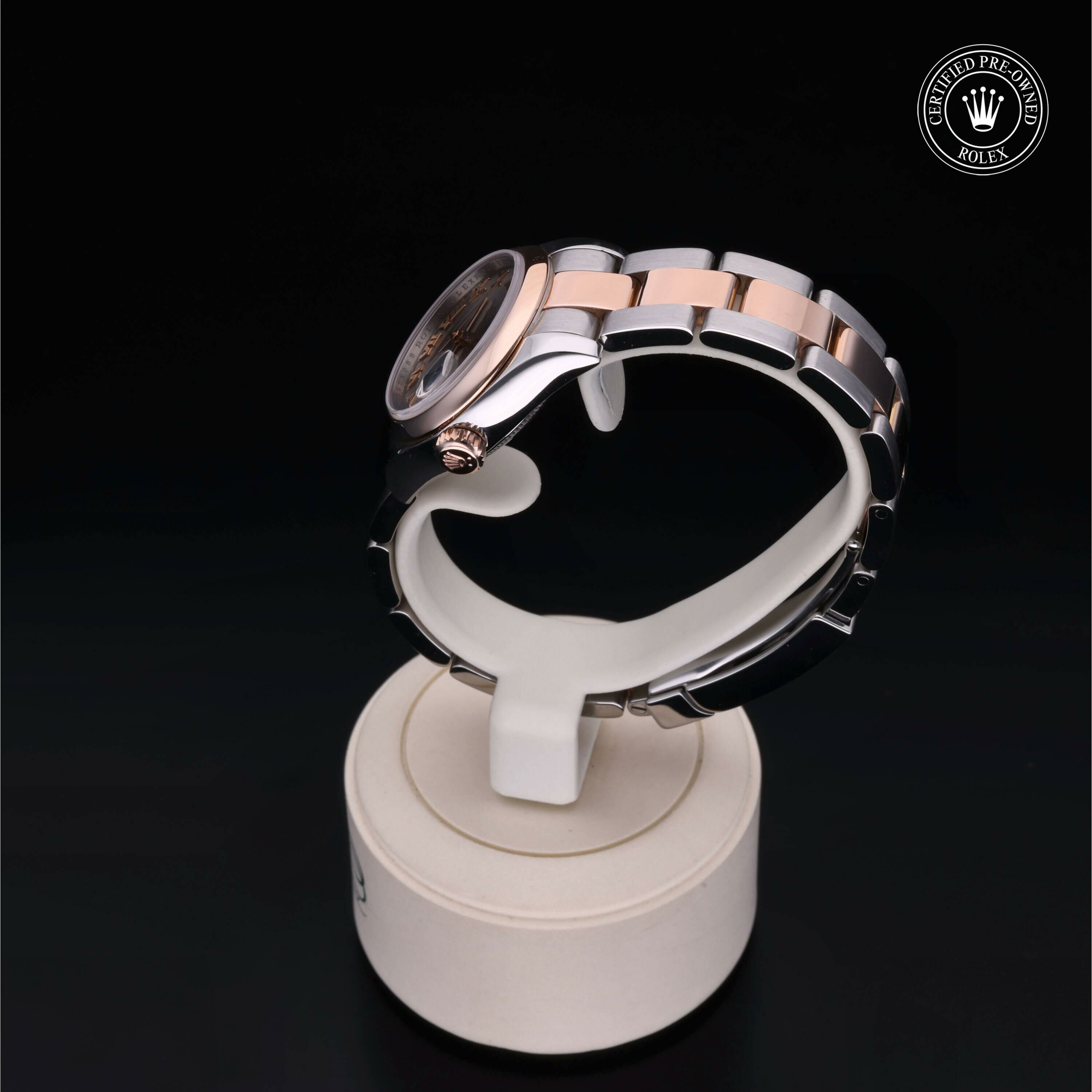 Rolex Lady-Datejust 26 in Rolesor 18 Carat Red M179161-0070 at Ferret - view 11