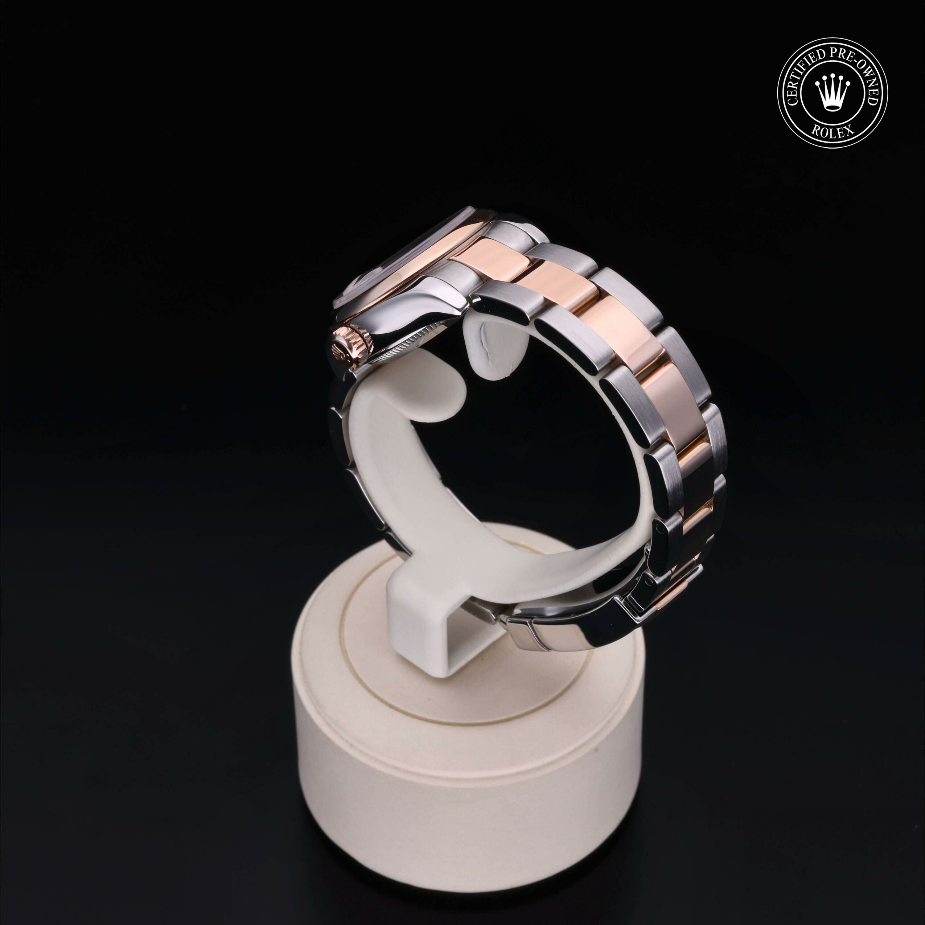 Rolex Lady-Datejust 26 in Rolesor 18 Carat Red M179161-0070 at Ferret - view 14