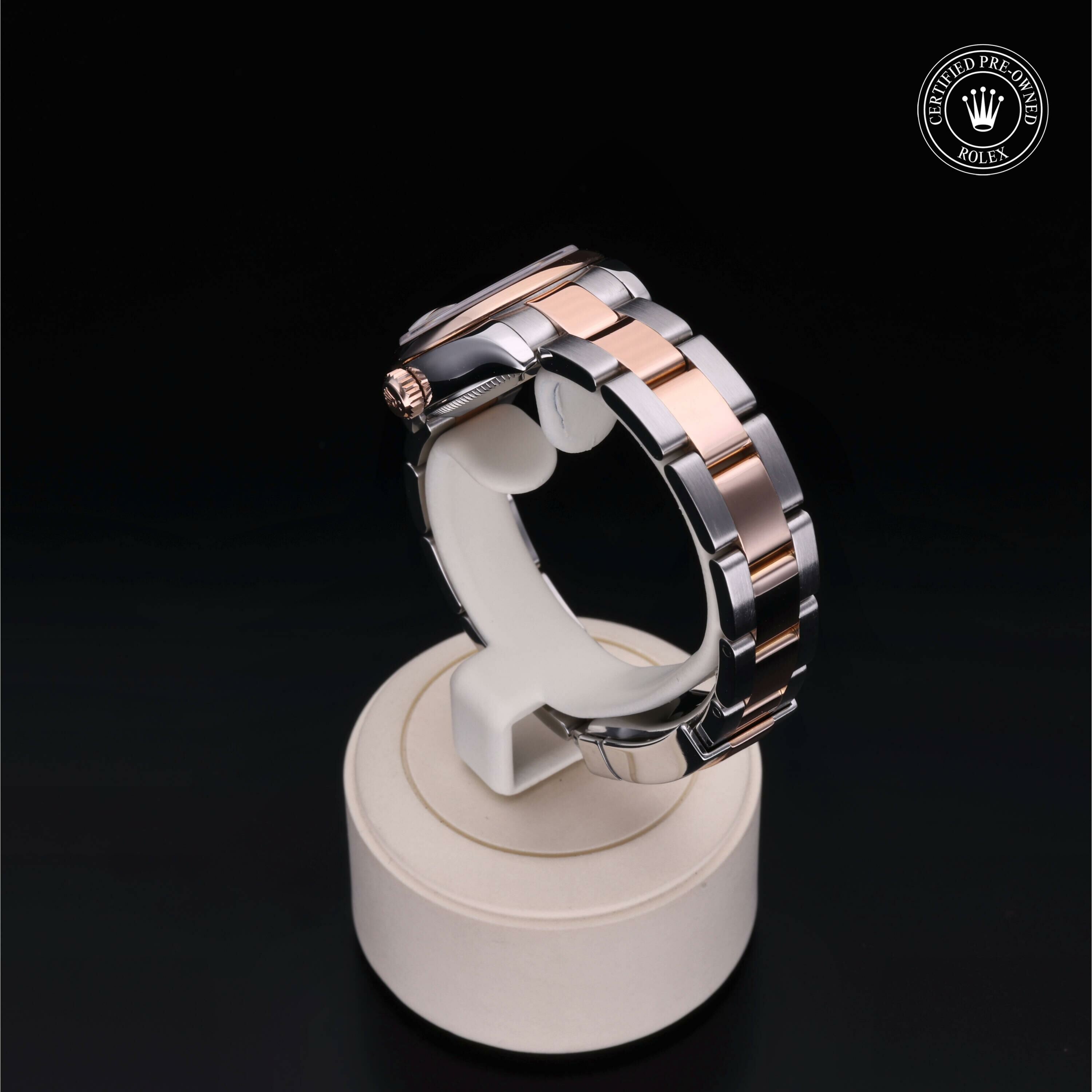 Rolex Lady-Datejust 26 in Rolesor 18 Carat Red M179161-0070 at Ferret - view 15