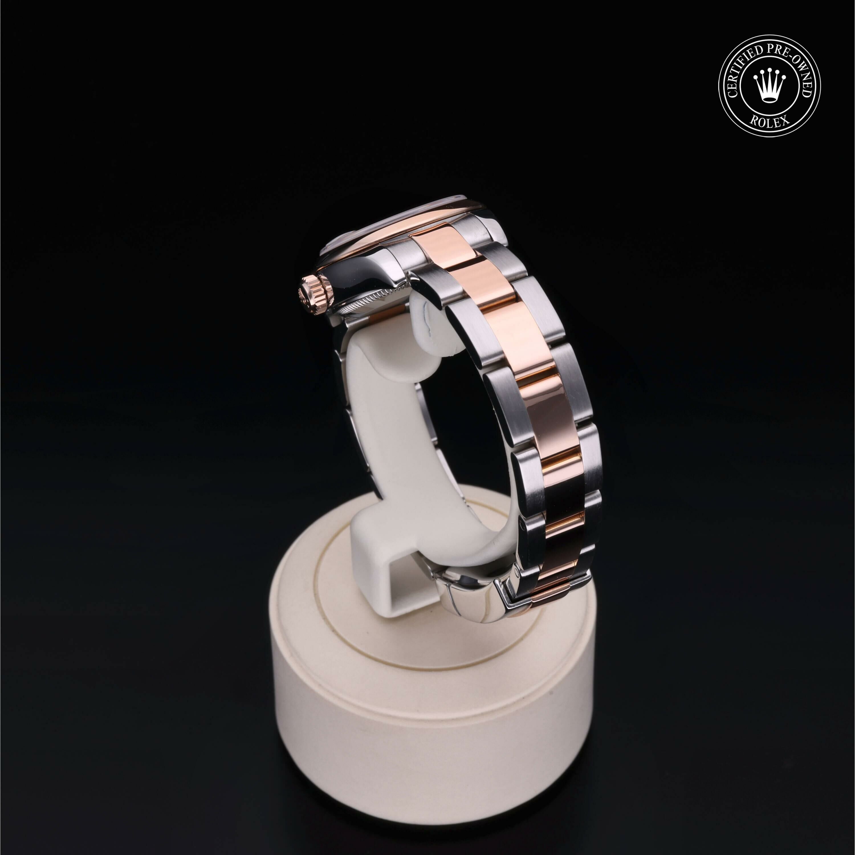 Rolex Lady-Datejust 26 in Rolesor 18 Carat Red M179161-0070 at Ferret - view 16