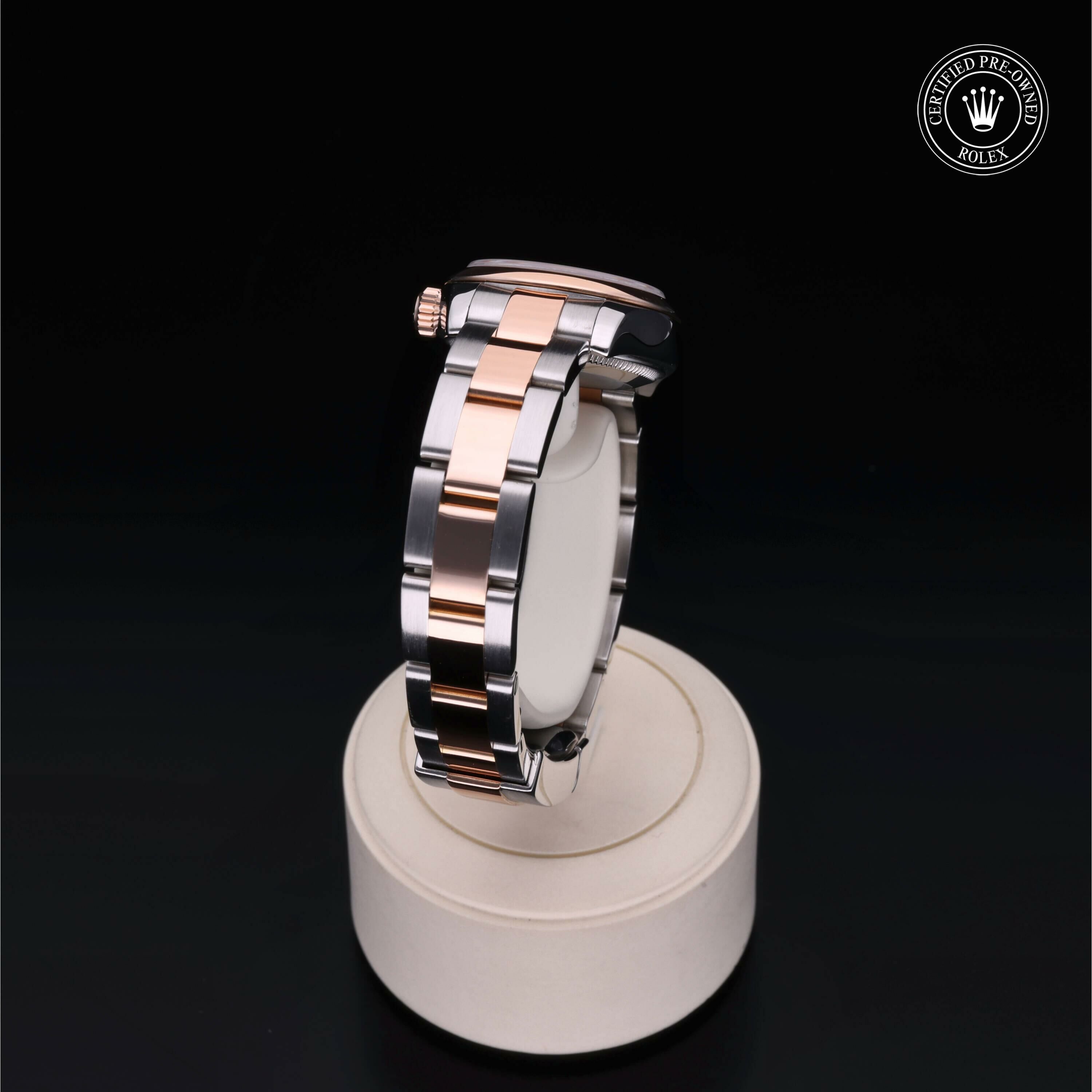 Rolex Lady-Datejust 26 in Rolesor 18 Carat Red M179161-0070 at Ferret - view 20