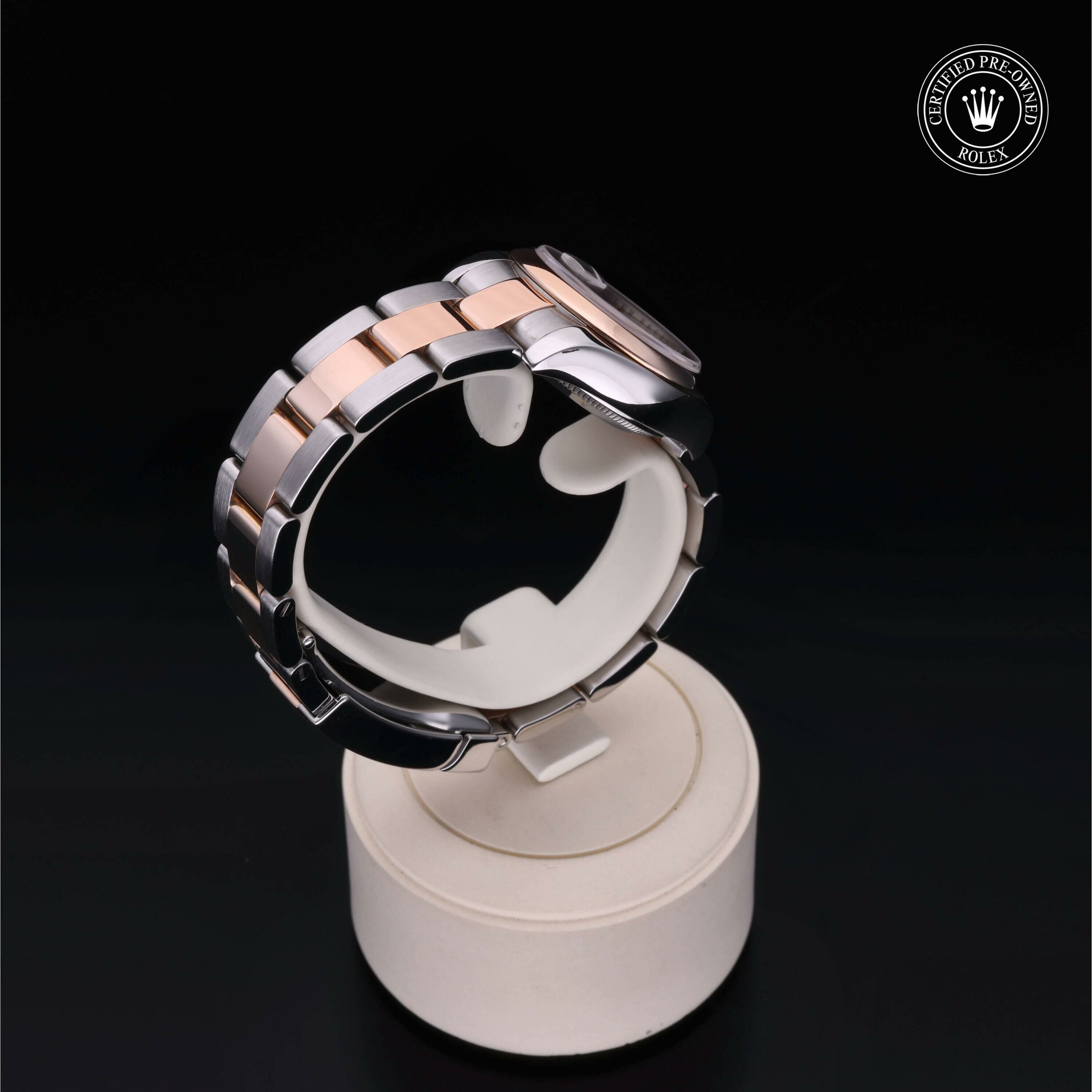 Rolex Lady-Datejust 26 in Rolesor 18 Carat Red M179161-0070 at Ferret - view 24