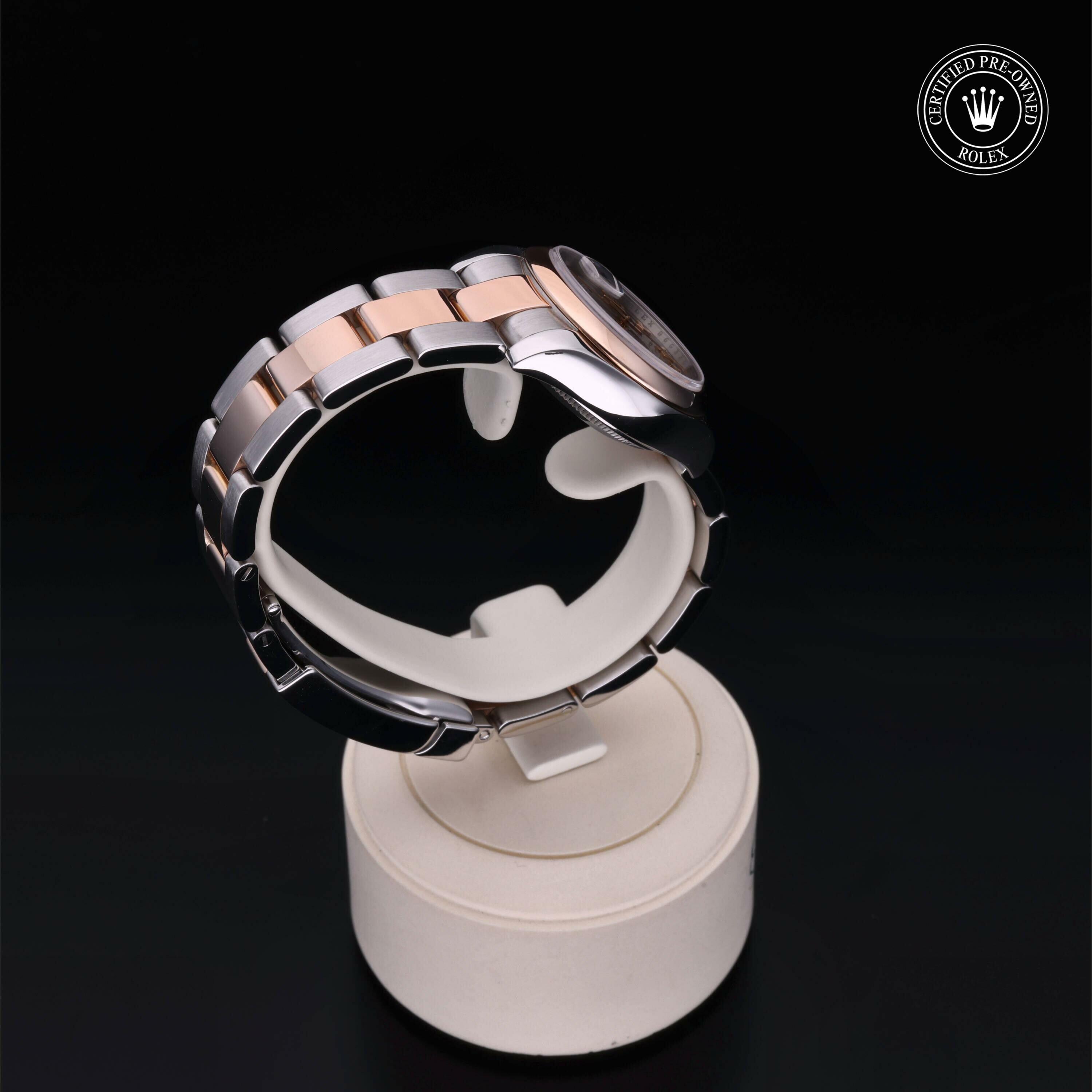 Rolex Lady-Datejust 26 in Rolesor 18 Carat Red M179161-0070 at Ferret - view 25